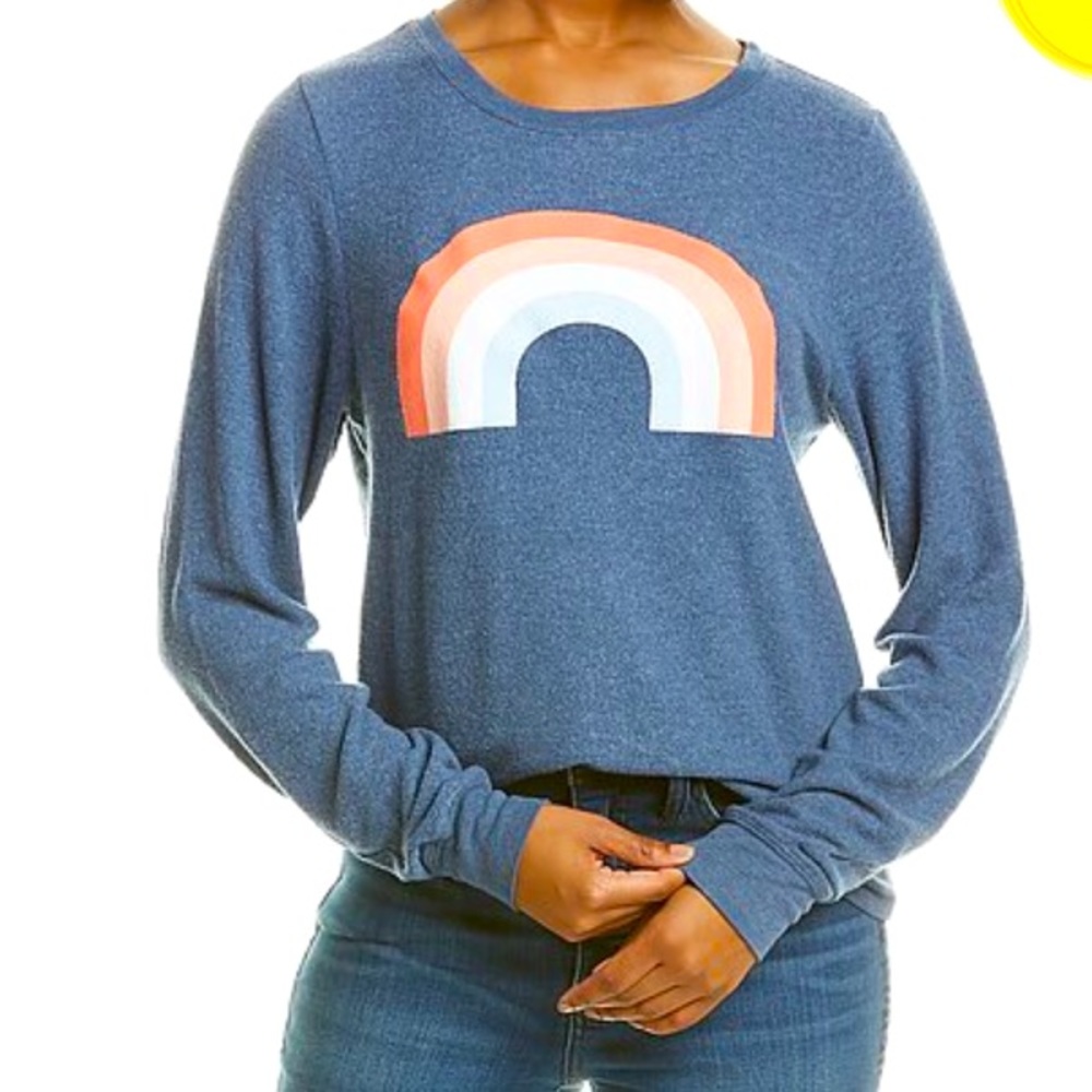 New Wildfox Freedom Rainbow Smmr Sweater!